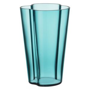 Váza Alvar Aalto 220mm, sea blue Iittala