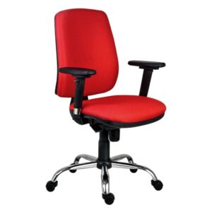 ANTARES Kancelárska stolička ATHEA 1640 ASYN CR červená Antares