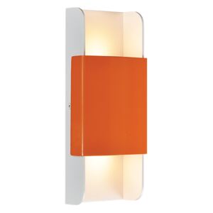 ACA DECOR Nástenné LED svietidlo Slipper Orange 1080lm