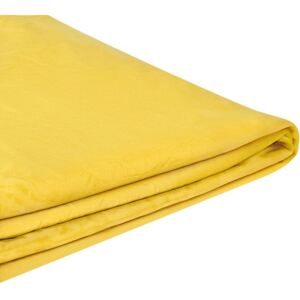 Poťah na posteľ 180x200 cm FUTTI (žltá). Akcia -23%. Vlastná spoľahlivá doprava až k Vám domov