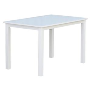 Backagard jedálenský stôl 120x75 cm biely