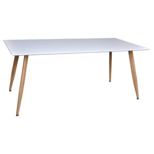 Polar jedálenský stôl 180x90 cm (biela/natur)