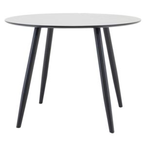 Plaza okrúhly jedálenský stôl Ø100 (čierny)
