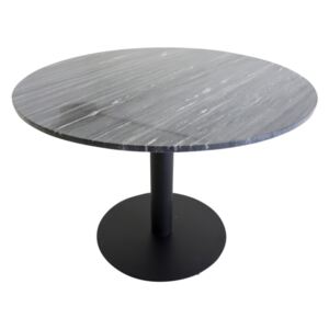 Estelle okrúhly jedálenský stôl (čierna/čierna)