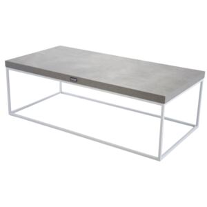 Lind konferenčný stolík sivo-biely 120x60