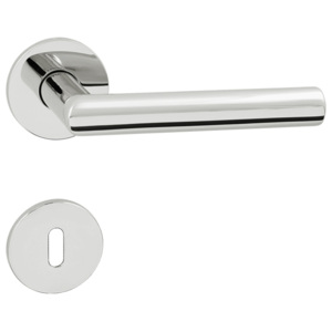 Dverové kovanie MP Favorit R 4002 5 S (OC) - WC kľučka-kľučka s WC sadou/OC (chróm lesklý)