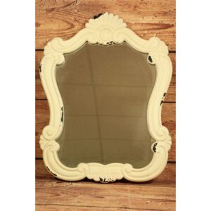 Zrkadlo s motívom - maslový (39x59 cm) - vidiecky štýl