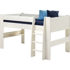 Detská vyvýšená posteľ Dany 90x200 cm (výška 113cm) - biela
