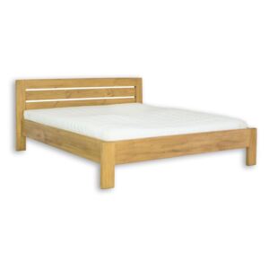 Masívna posteľ 90x200cm ACC 06 - K15 hnedá borovica