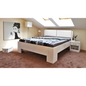 Masívna posteľ s úložným priestorom Manhattan 2 - 160 x 200cm