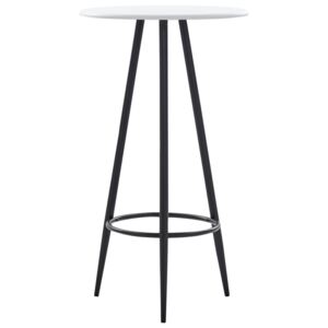 Barový stôl biely 60x107,5 cm MDF