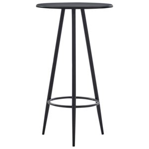 Barový stôl čierny 60x107,5 cm MDF