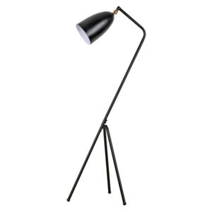 Stojacia lampa, čierny kov, CINDA TYP 23 YF6250-B