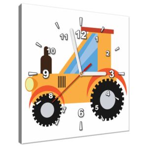 Tlačený obraz s hodinami Traktor ZP4061A_1AI