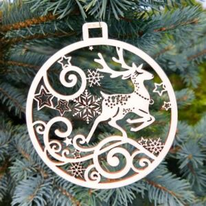 Vianočná ozdoba - Luxusná guľa na stromček