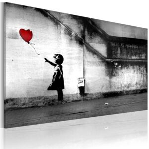 Obraz na plátne - naděje (Banksy) 60x40 cm