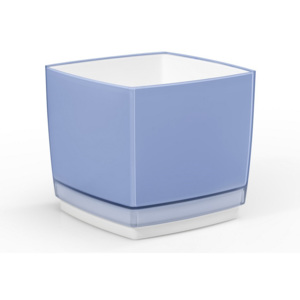 Plastový kvetináč Cube 170 modrá