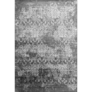 VINTAGE KOBEREC, 160/230 cm, sivá, čierna Novel