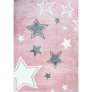 Kusový koberec Hviezdičky růžový, Velikosti 120x160cm