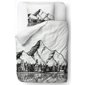Home posteľné obliečky na jednolôžko Butter Kings Cabin in the Mountains 140x200cm