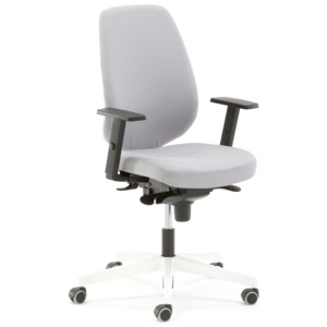 Kancelárska stolička ETON, šedé čalúnenie