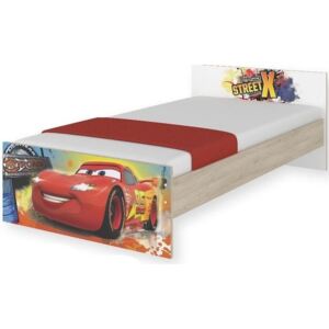 Detská posteľ MAX bez šuplíku Disney - AUTA 160x80 cm