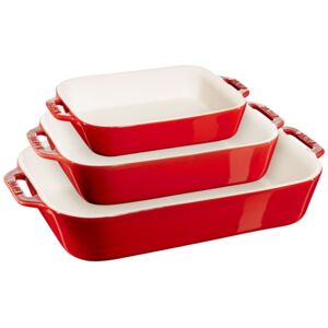 Staub keramické zapekacie misy, 3 ks