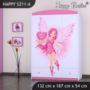 Skriňa Happy Pink SZ11-A