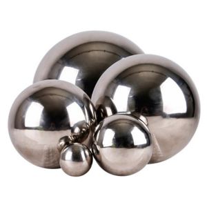 Záhradné nerezové guľe - lesklé ø 15 cm LE-53034