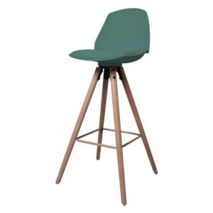 Dizajnová pultová stolička Nerea, mrazivá zelená