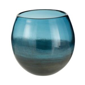 Váza modrá sklenená 2ks set HAMPTONS DELIGHT