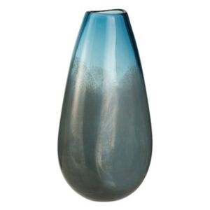 Váza modrá sklenená 2ks set HAMPTONS DELIGHT