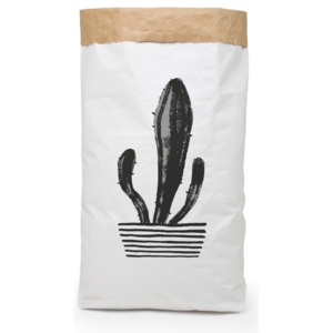 Úložný kôš z recyklovaného papiera Surdic Candelabra Cactus