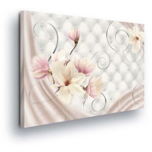 Obraz na plátne - Luxury in Pink Flowers 40x40 cm