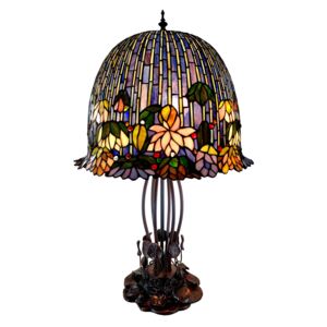 Stolná lampa Tiffany Leave - 45 * 45 * 75 cm