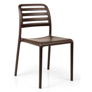ArtD Jedálenská stolička Costa hnedá