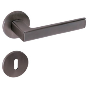 Dverové kovanie MP Sonia R 3095 5 S (PVD ANT) - BB kľučka-kľučka otvor pre obyčajný kľúč/PVD ANT (antracit)