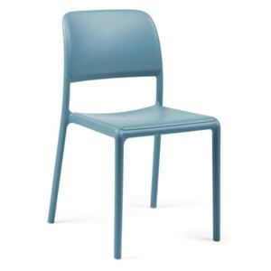 ArtD Jedálenská stolička Riva modrá