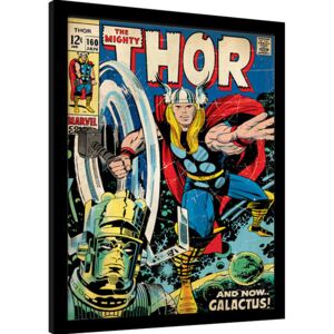 Rámovaný Obraz - Thor - Galactus