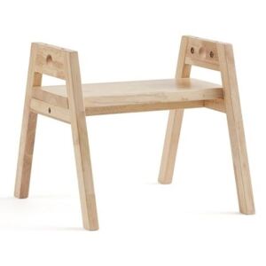 Minimalistická detská stolička Saga - drevená