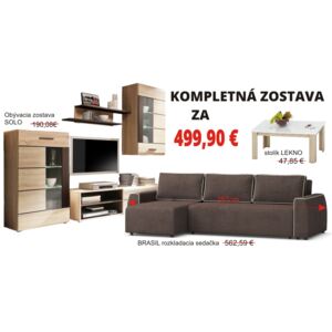 Kompletná zostava nábytku do obývačky