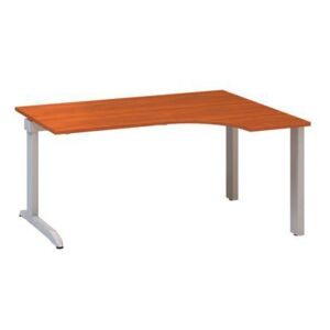 Ergo kancelársky stôl Alfa 300, 180 x 120 x 74,2 cm, pravé vyhotovenie, dezén čerešňa