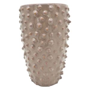 Sivo-ružová keramická váza PT LIVING Spotted, výška 25 cm