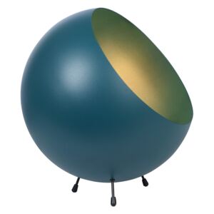 Stolová lampa v matnej modro-zelenej farbe Leitmotiv Bell