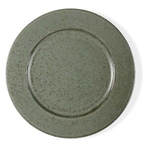 Zelený kameninový plytký tanier Bitz Basics Green, ⌀ 27 cm