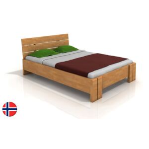 Manželská posteľ 160 cm Naturlig Tosen High (buk) (s roštom). Vlastná spoľahlivá doprava až k Vám domov