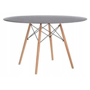 Bestent Okrúhly stôl ANELLO Grey 100 cm