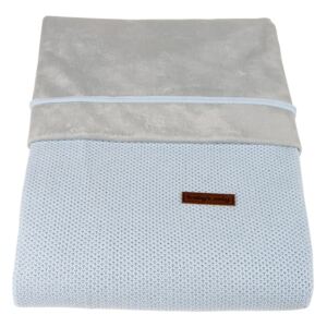 Baby´s only Classic pletená posteľná súprava modrá