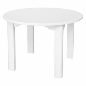 Caramella malý biely okrúhly stôl