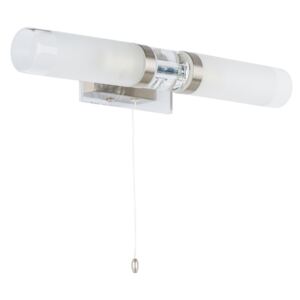 Italux MB030101-2SN nástenná lampa do kúpeľne Hook 2x40W | E14 | IP44
